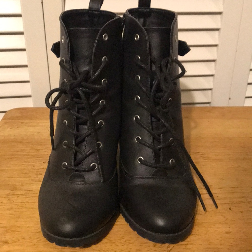 Black booties